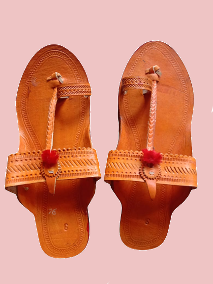 Picture of Shop for Special Designer Kolhapuri Chappal in Various Colors - Handcrafted with Premium Quality Leather